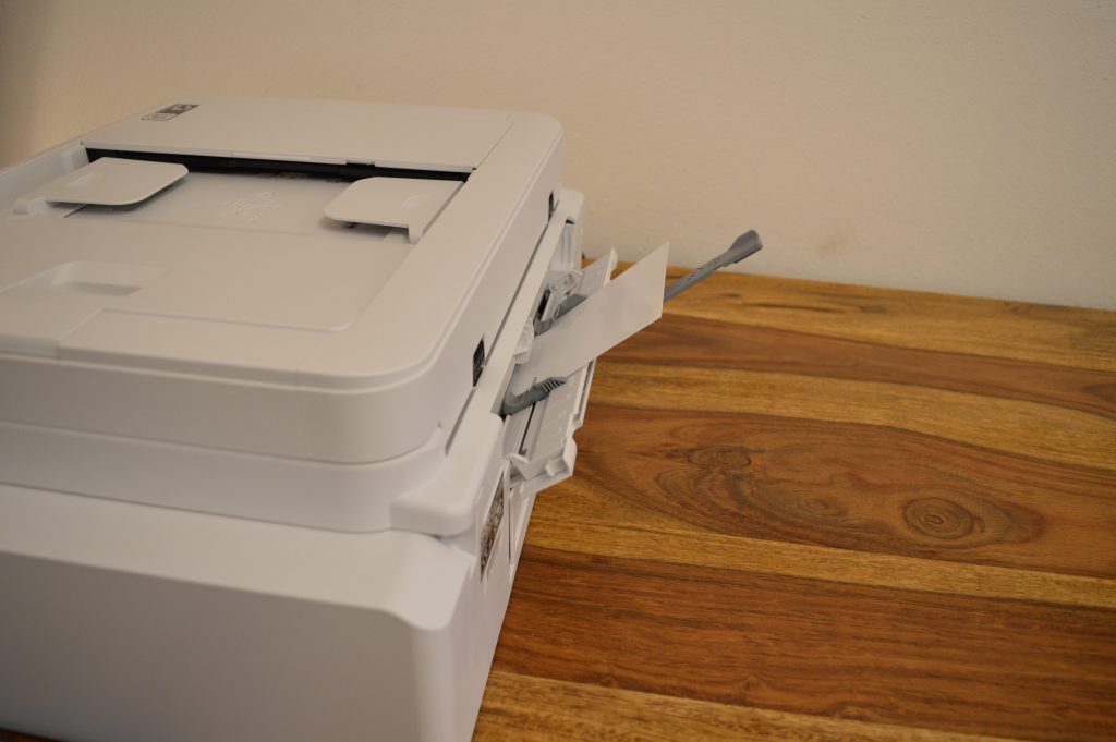 Brother MFC-J4340DW Drucker Manuelle Papierzufuhr ausgeklappt