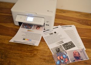 Epson Expression Home XP-4205 Drucker und Testdrucke