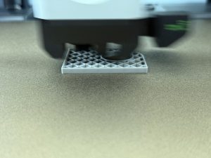 Bambu Lab X1C 3D-Drucker Drucken Testobjekt