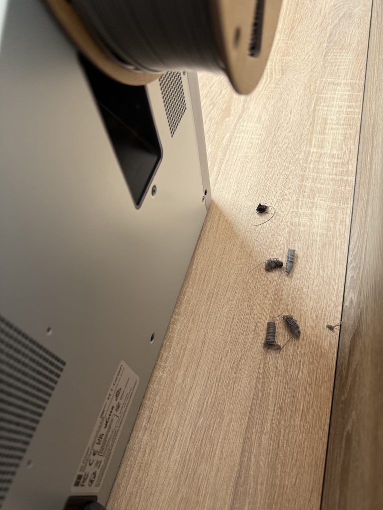Bambu Lab X1C 3D-Drucker Filamentabfall