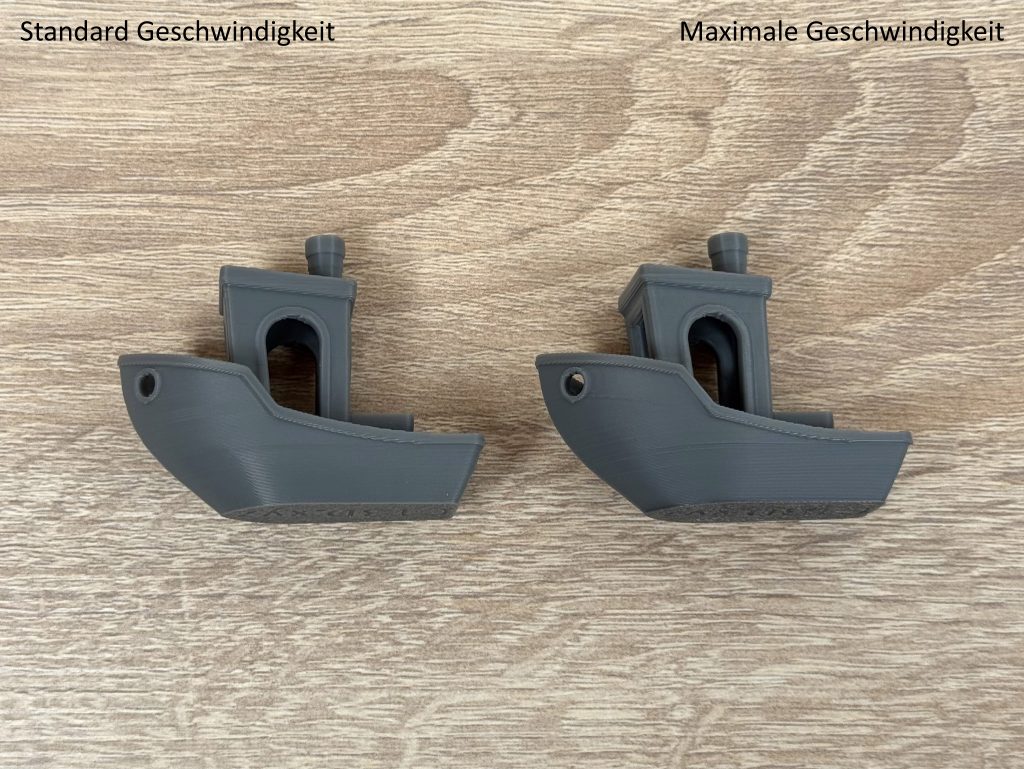 Bambu Lab A1 Mini 3D-Drucker Testdruck 1 Vergleich 2