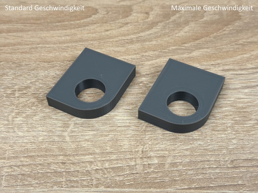 Bambu Lab A1 Mini 3D-Drucker Testdruck 2 Vergleich 1