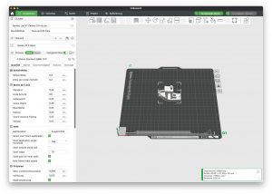 Bambu Lab X1C 3D-Drucker Slicer Übersicht