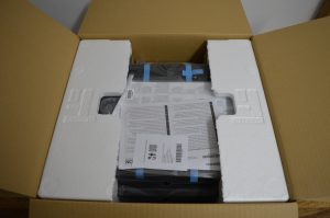 Epson WorkForce WF-2960DWF Drucker Verpackung geöffnet
