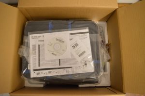 Epson EcoTank ET-4850 Drucker Verpackung geöffnet