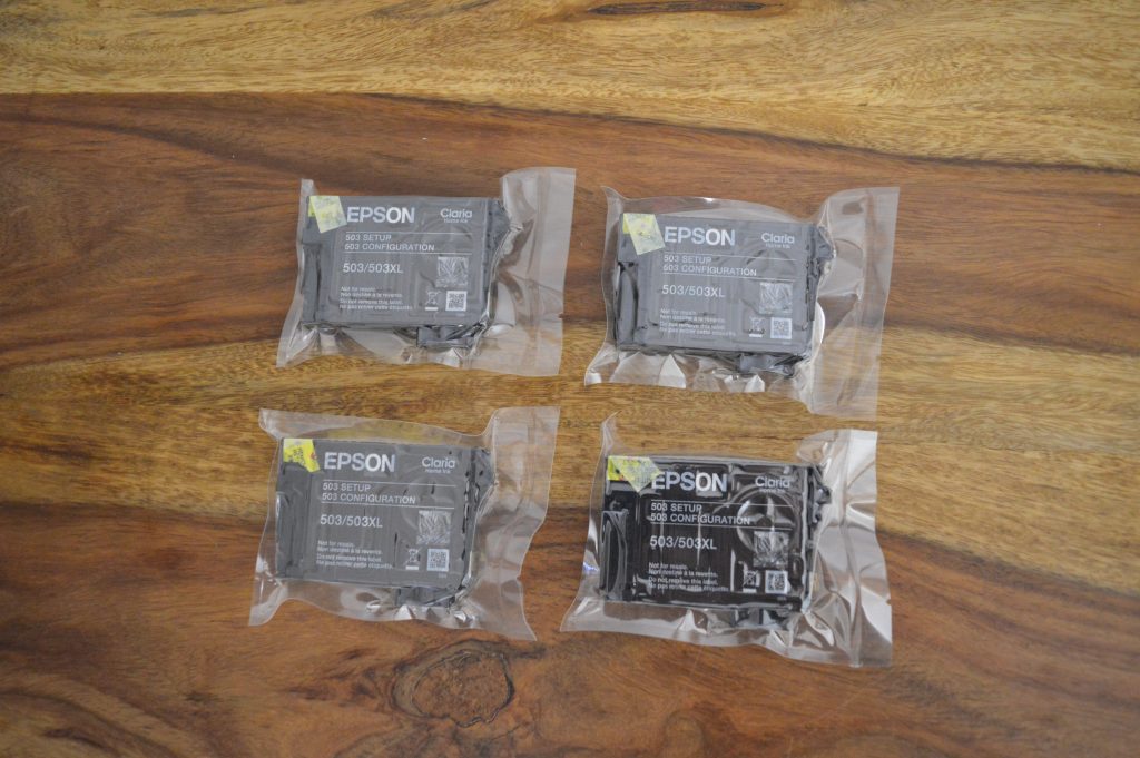 Epson WorkForce WF-2960DWF Drucker Setuppatronen in Umverpackung