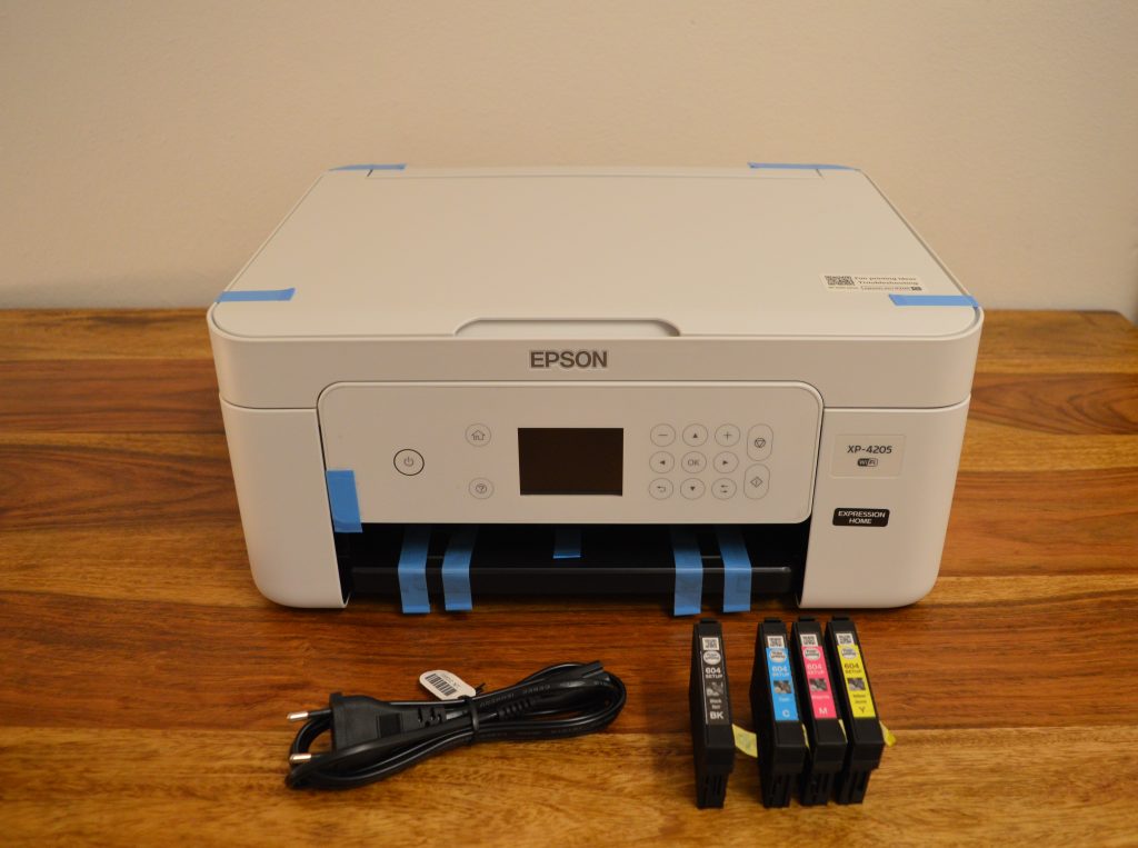 Epson Expression Home XP-4205 Drucker Verpackungsinhalt