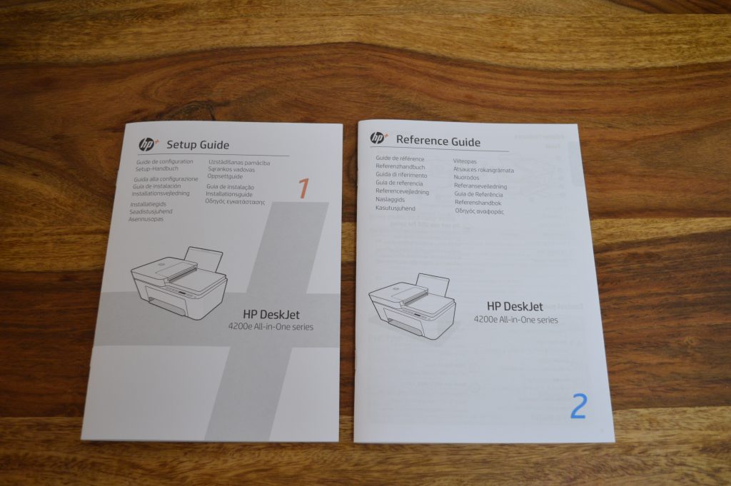 HP DeskJet 4220e Drucker Bedienungsanleitung