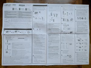 Anleitung des Epson EcoTank ET-4850 Multifunktionsdrucker geöffnet