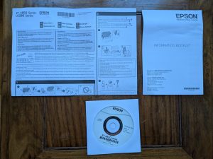 Anleitungen des Epson EcoTank ET-4850 Multifunktionsdruckers