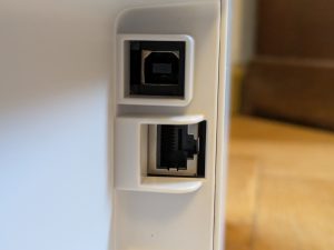 Anschlüsse des Canon Maxify GX4050 Multifunktionsdruckers