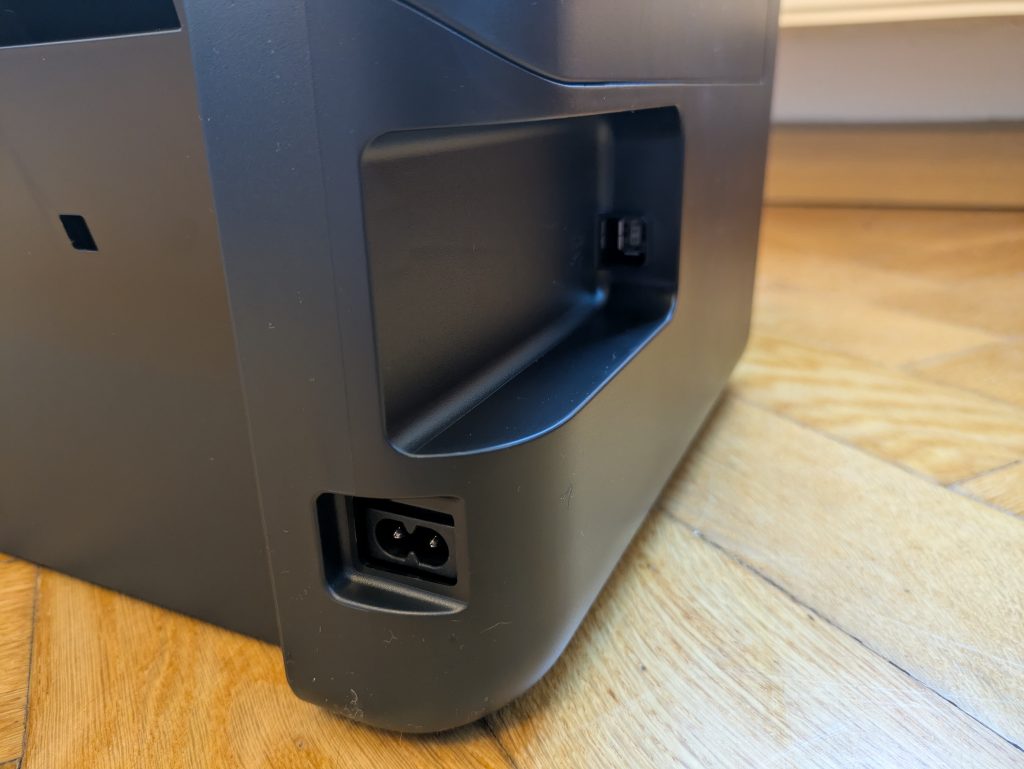 Anschlüsse des Epson EcoTank ET-2870 Multifunktionsdruckers