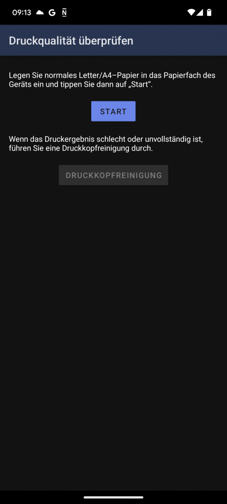 App des Brother MFC-J1010DW Multifunktionsdruckers (3)