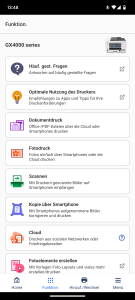 App des Canon Maxify GX4050 Multifunktionsdruckers (2)