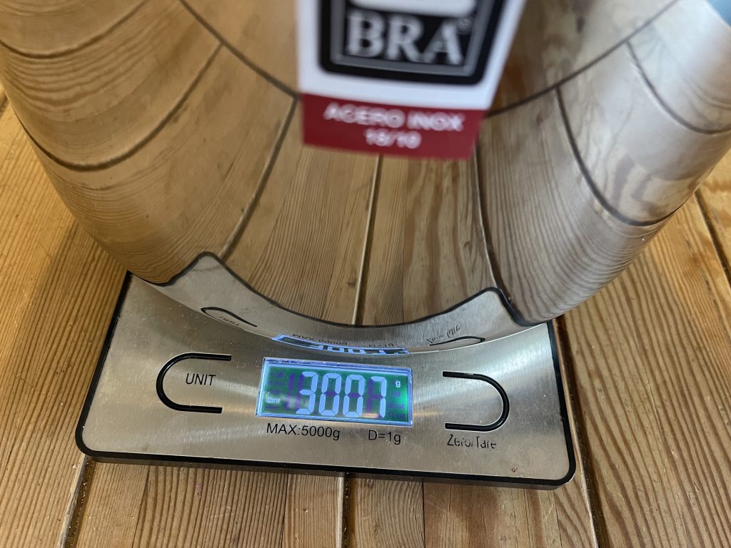 BRA Vitesse Schnellkochtopf Gesamtgewicht