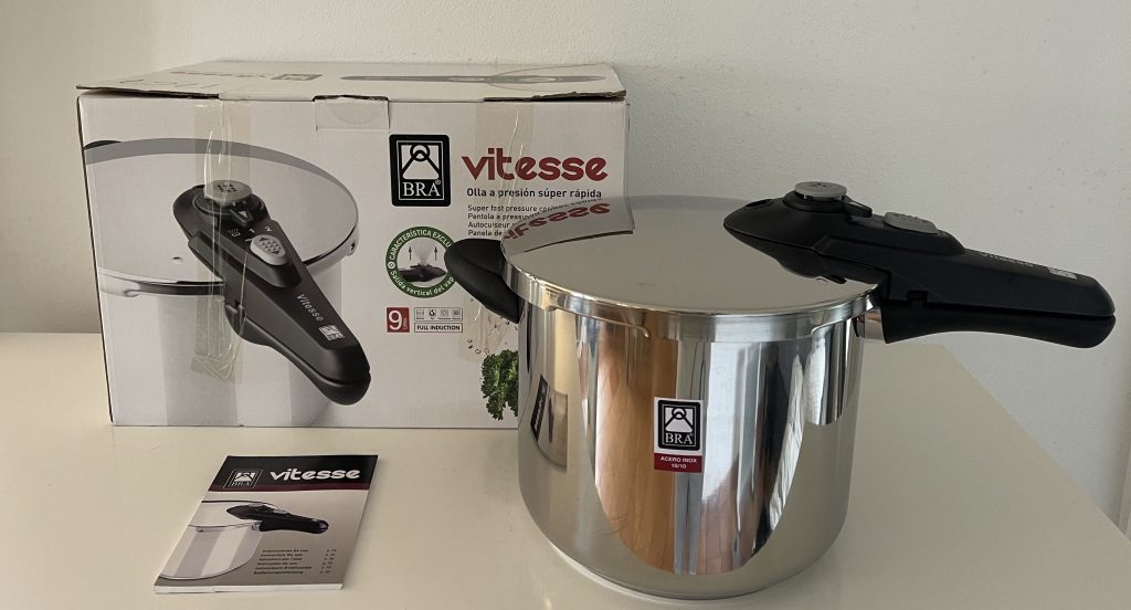 BRA Vitesse Schnellkochtopf ausgepackt