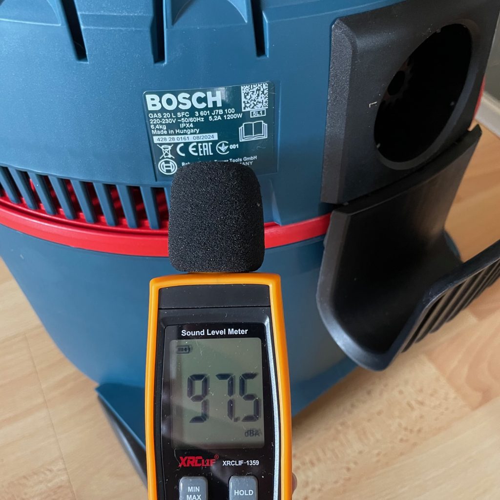 Bosch GAS 20 L SFC Lautstärke