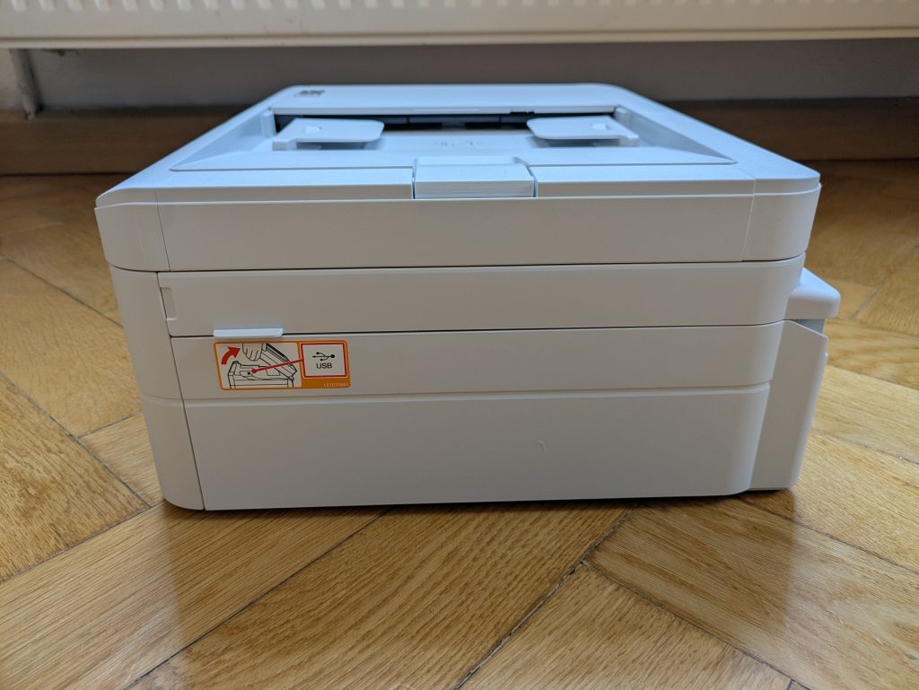 Brother MFC-J1010DW Multifunktionsdrucker von links