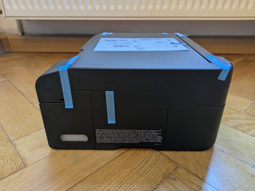 Epson EcoTank ET-2870 Multifunktionsdrucker von Links
