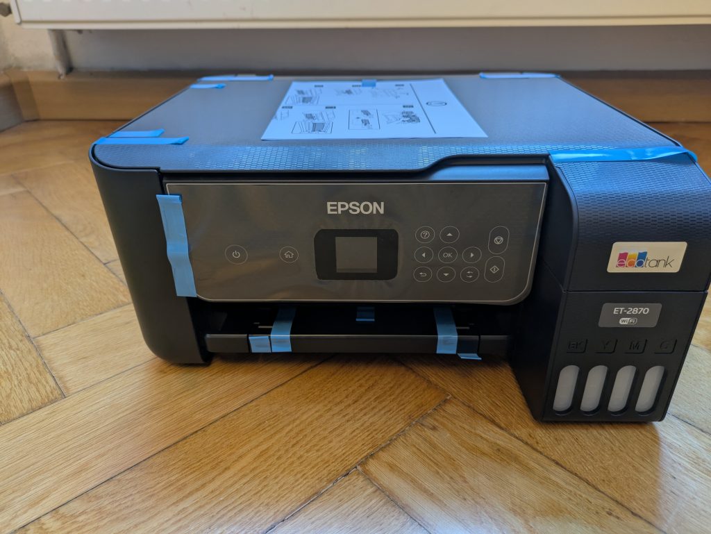 Epson EcoTank ET-2870 Multifunktionsdrucker von vorne