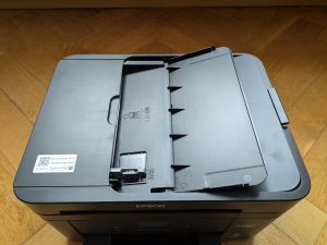 Epson WorkForce WF-2960DWF Multifunktionsdrucker von oben geöffnet