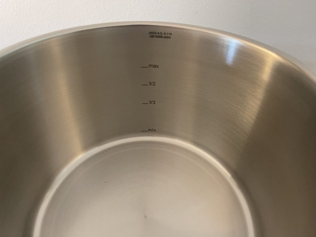 Fissler Vitaquick® Premium Schnellkochtopf Skala
