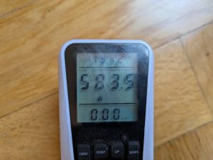 Gemessener Stromverbrauch des Brother DCP-L2550DN Multifunktionsdruckers