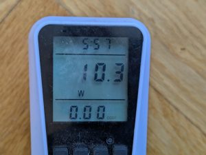 Gemessener Stromverbrauch des Epson EcoTank ET-2870 Multifunktionsdruckers
