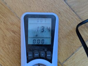 Gemessener Stromverbrauch des Epson WorkForce WF-2960DWF Multifunktionsdruckers
