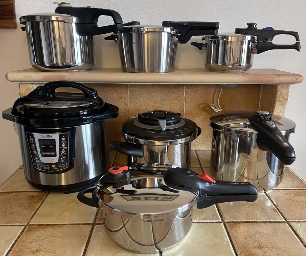 Gruppenbild Schnellkochtöpfe