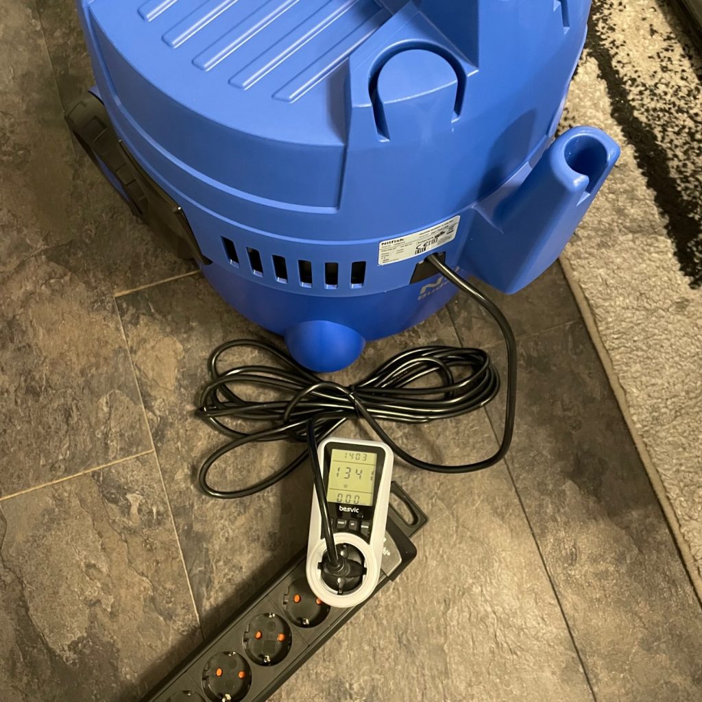 Nilfisk Buddy II Nass-Trockensauger Leistung