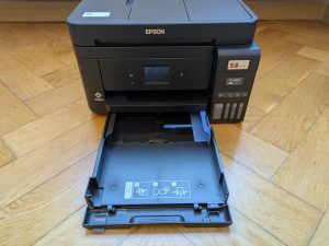 Papierkassette des Epson EcoTank ET-4850 Multifunktionsdruckers