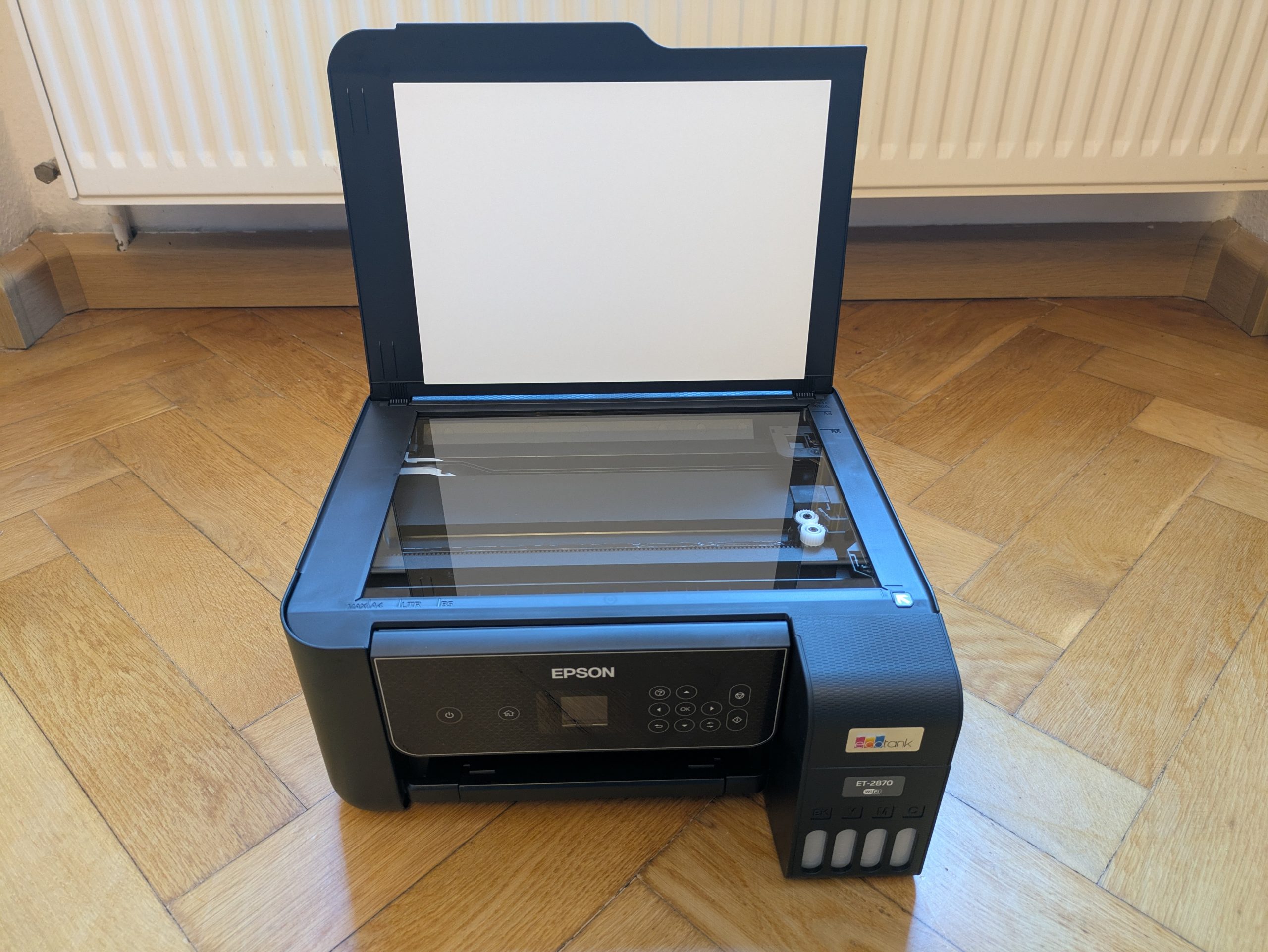 Scanner des Epson EcoTank ET-2870 Multifunktionsdruckers