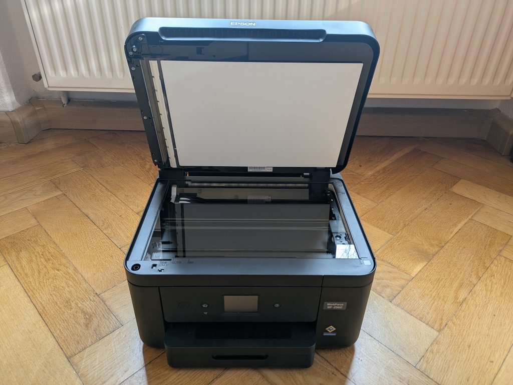 Scanner des Epson WorkForce WF-2960DWF Multifunktionsdruckers