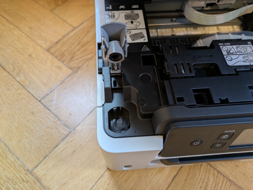 Tankverschluss des Canon Maxify GX4050 Multifunktionsdruckers für Schwarz