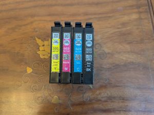 Tintenpatronen des Epson WorkForce WF-2960DWF Multifunktionsdruckers (2)