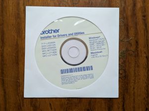 Treiber-CD des Brother DCP-L2550DN Multifunktionsdruckers