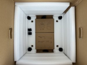 Qidi Plus4 3D-Drucker in der Verpackung 3