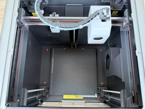 Anycubic Kobra S1 Combo 3D-Drucker Bauraum von oben