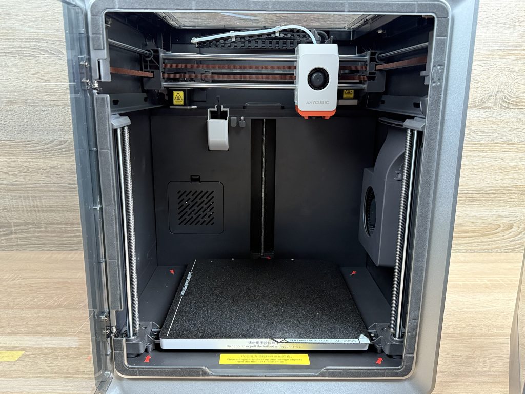 Anycubic Kobra S1 Combo 3D-Drucker Bauraum von vorne