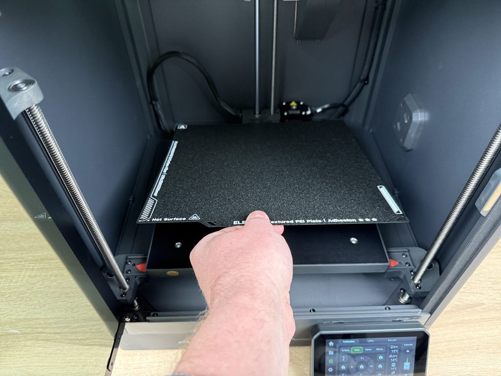 Elegoo Centauri Carbon 3D-Drucker entnehmbare PEI-Druckplatte