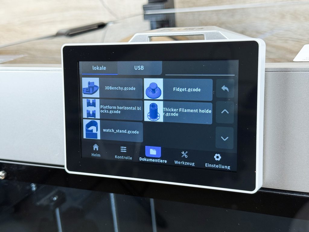 Qidi Plus4 3D-Drucker Einprogrammierte Druckdaten