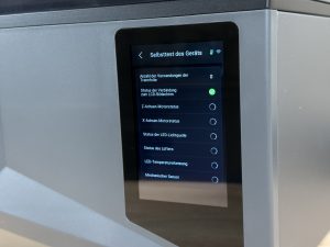 Elegoo Saturn 4 Ultra 3D-Drucker Einrichtung Selbsttest