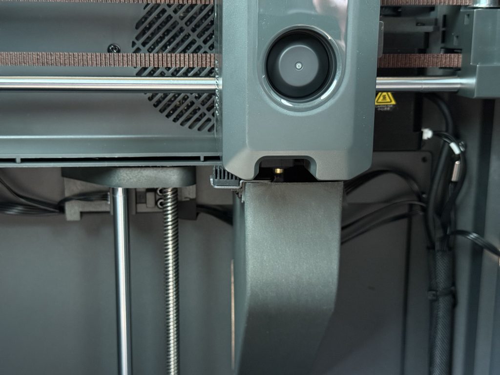Elegoo Centauri Carbon 3D-Drucker Düsenreinigung nach dem Filamentladen