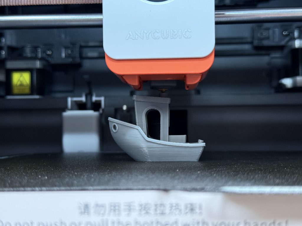 Anycubic Kobra S1 Combo 3D-Drucker Drucken Benchy 3