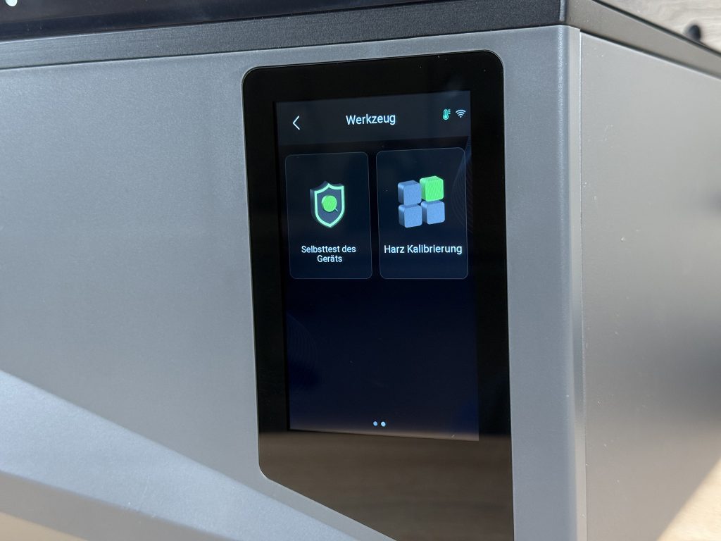 Elegoo Saturn 4 Ultra 3D-Drucker Menü Werkzeug 2