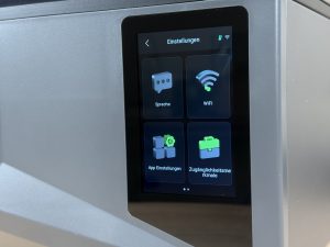 Elegoo Saturn 4 Ultra 3D-Drucker Menü Einstellungen 1