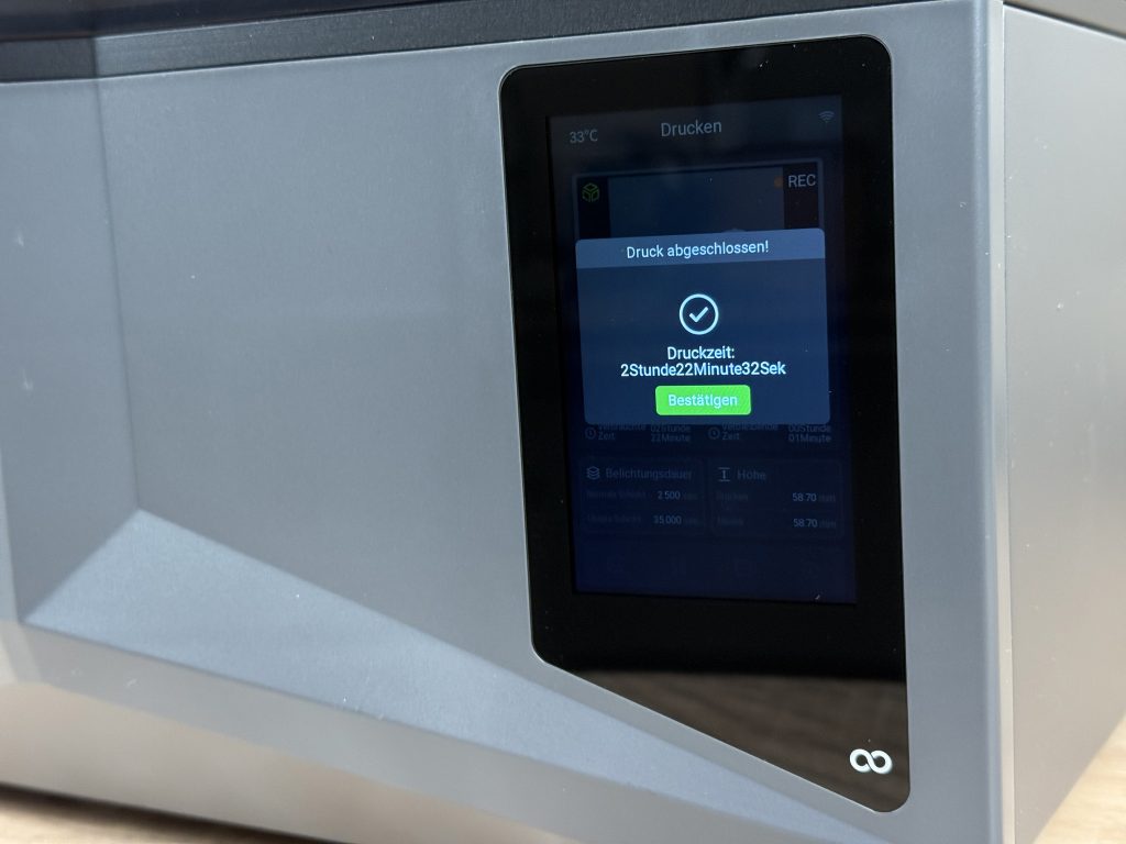Elegoo Saturn 4 Ultra 3D-Drucker nach dem Drucken
