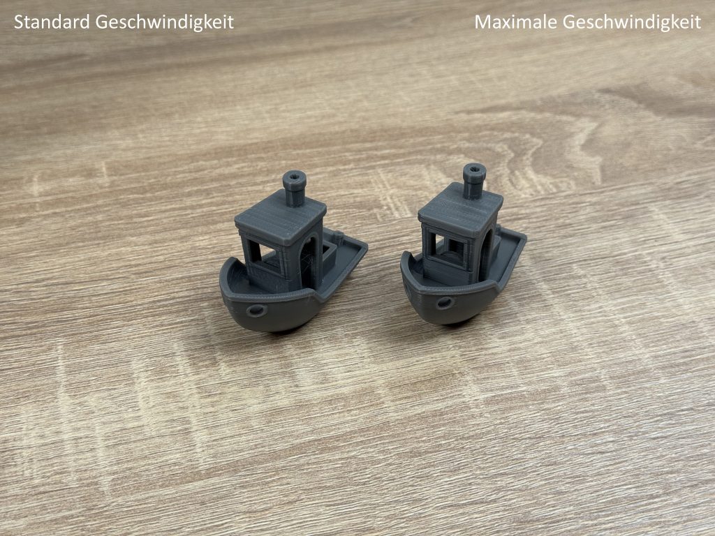 Anycubic Kobra S1 Combo 3D-Drucker Vergleich Benchy 1
