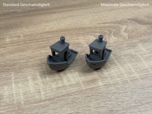 Anycubic Kobra S1 Combo 3D-Drucker Vergleich Benchy 1